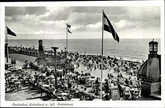 10 alte Ak Westerland auf Sylt, diverse Ansichten