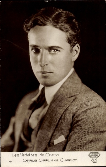 Picture actor Charlie Chaplin, portrait