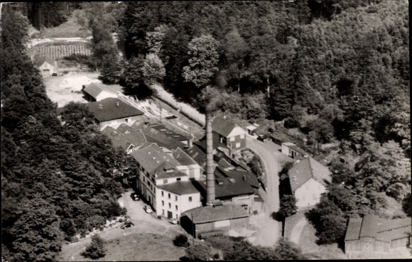 Postcard Burscheid in North Rhine-Westphalia, Colonia GmbH Feinlederfabrik