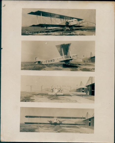 Photo French military aircraft, Farman F60 Goliath, F-FHMO