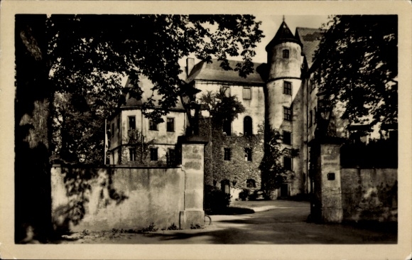Ak Bärenstein im Erzgebirge, Schloss NDPD-Parteischule