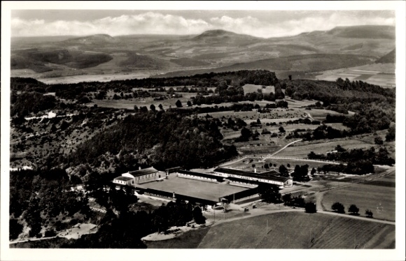 Postcard Geislingen an der Steige, NSV youth recreation center Kuchberg, aerial photograph