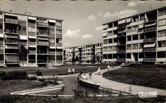 Ak Marly le Roi Yvelines, Les Grandes Terres