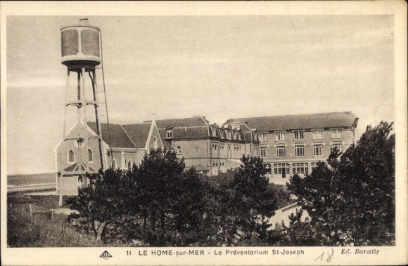 Postcard The House of Calvados, The Préventorium Saint Joseph