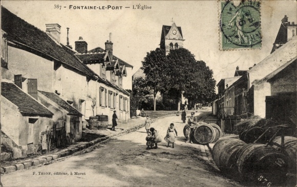 PC Fontainebleau Seine et Marne, L'Eglise