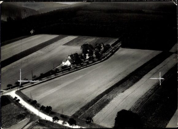 Photo Saalborn Blankenhain in Thuringia, aerial photograph