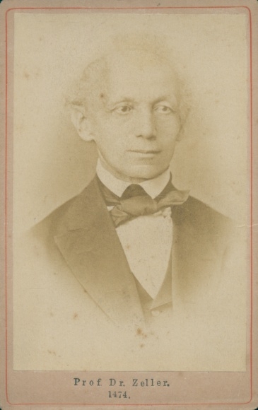 CDV Philosopher Prof. Dr. Edward Zeller, portrait
