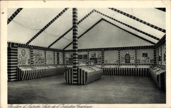 PC Paris, World Exhibition 1925, Pavillon d'Autriche