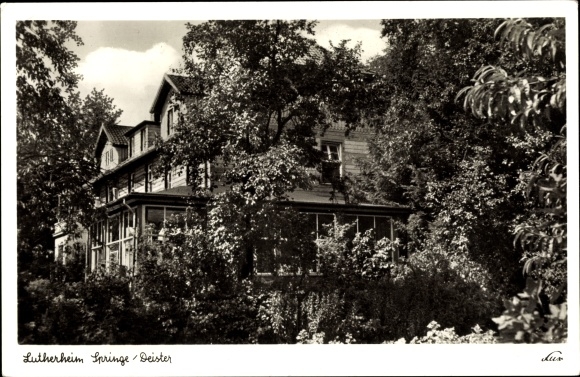 Postcard Springe am Deister, Lutherheim