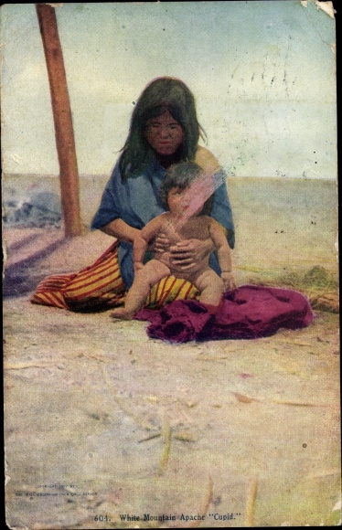 Ak USA, White Mountain Apache Cupid, Native American