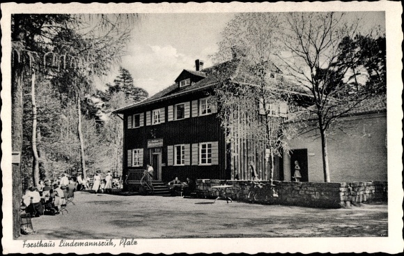 Ansichtkaart Freinsheim in de Palts, Forsthaus Lindemannsruh, Friedel Trübel
