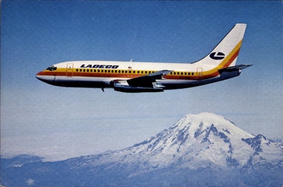 Ak Passagierflugzeug Boeing 737 der Chilenischen Fluggesellschaft Ladeco, CC CIM