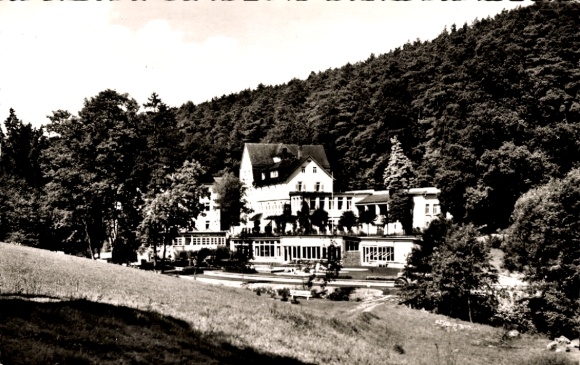 Postcard Langenbrombach Langen Brombach Brombachtal in the Odenwald, recreation home