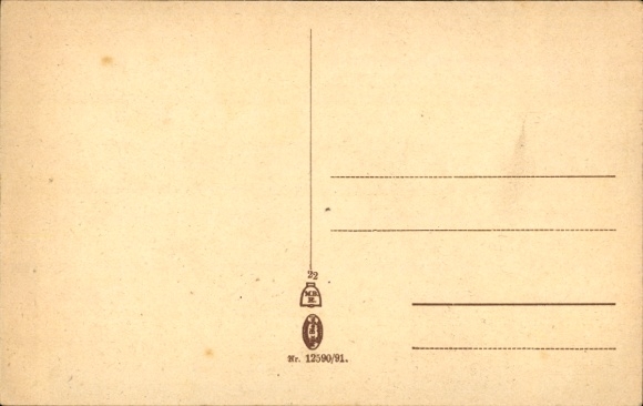 Postcard Eckenhagen in the Oberbergischer Kreis, general view