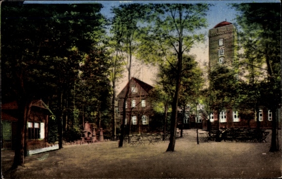 Ak Wilthen in der Oberlausitz, Mönchswalder Berg, Turm