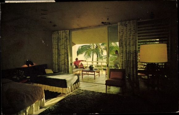 Postcard Dorado Puerto Rico, Dorado Beach Hotel, Beach House interior