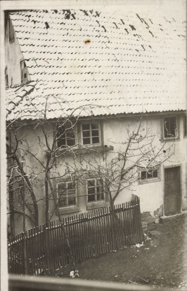 Photo Postcard Springstille Schmalkalden in the Thuringian Forest, residential building