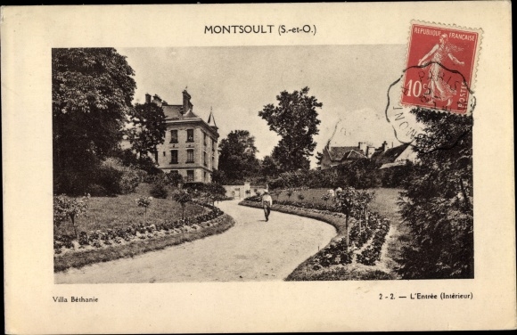 Ak Montsoult Val-d’Oise, Villa Béthanie