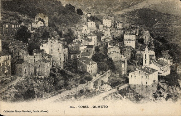 KP Olmeto Corse du Sud Korsyka, zdjęcie lotnicze