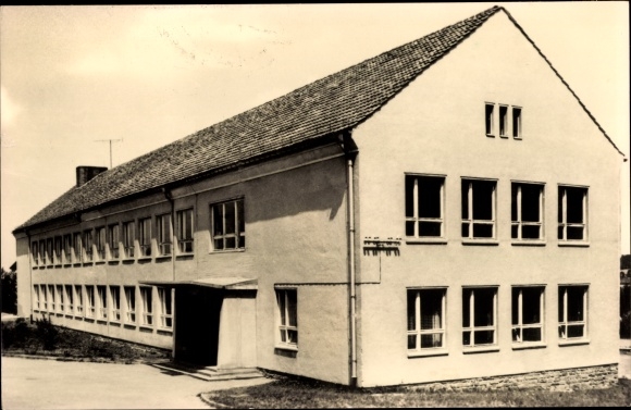 Ak Mildenau im Erzgebirge, Polytechnische Oberschule