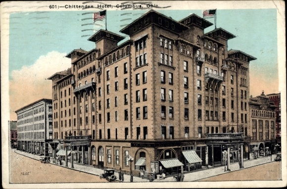 Ak Columbus Ohio VS, Chittenden Hotel