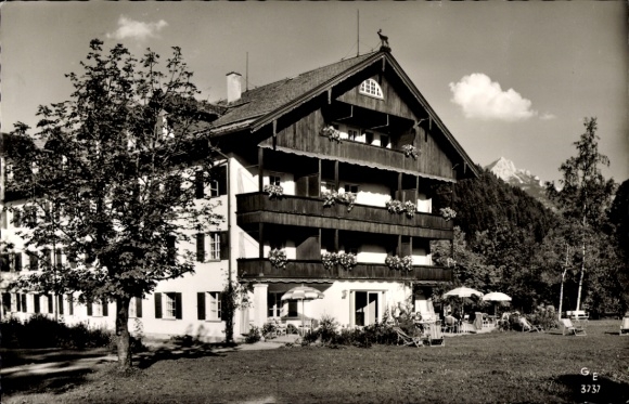 Postcard Stauden Fischbachau Upper Bavaria, Richterheim