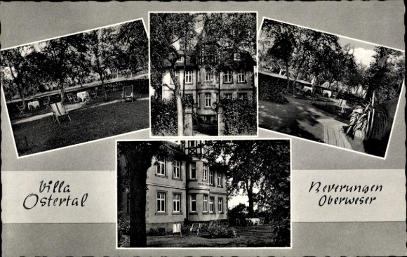 Postcard Beverungen in North Rhine Westphalia, Villa Ostertal