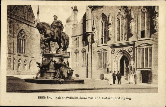 10 alte Ak Hansestadt Bremen, diverse Ansichten