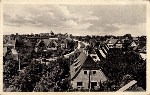 Ak Dresden Hellerau, Panorama