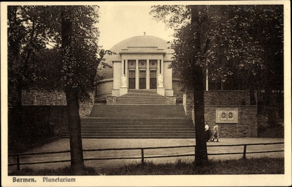 Ak Barmen Wuppertal, Planetarium