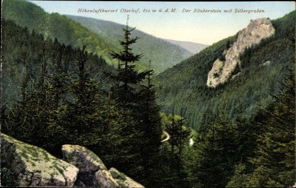 10 alte Ak Oberhof, diverse Ansichten