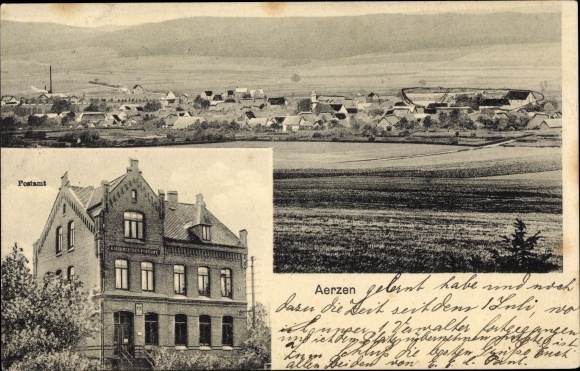 PC Aerzen im Weserbergland, post office, general view