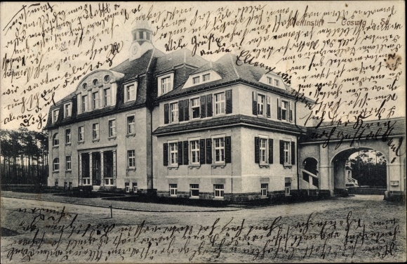 Postcard Coswig in Saxony, Wettinstift