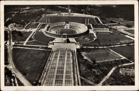 PC Berlin Charlottenburg Westend, Reichssportfeld, aerial photo