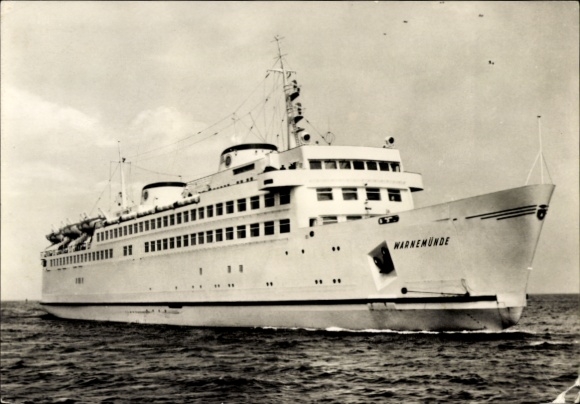 Picture ferry Warnemünde, view starboard