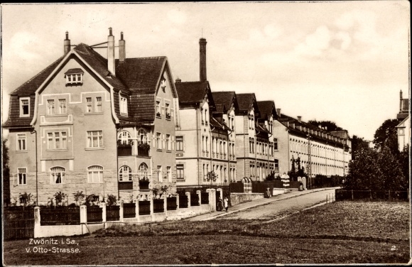 PC Zwönitz in the Erzgebirge Saxony, von-Otto-Straße