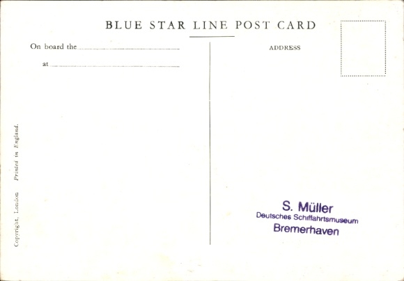 Ak Blue Star Liner, Australië Ster