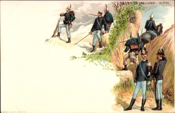 Litho Italia, Esercito Italiano, Alpini