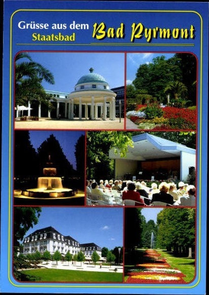 10 old PCs Bad Pyrmont in Lower Saxony, various views