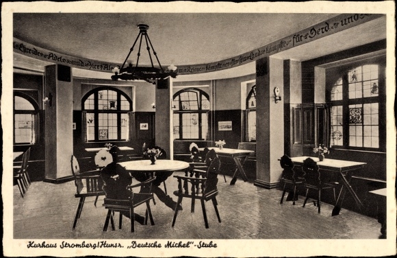 PC Stromberg im Hunsrück, Kurhaus, German Michel Stube