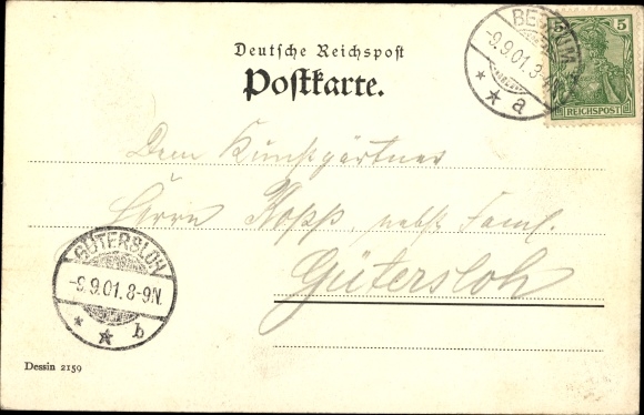 Ak Beckum in Westfalen, Marktplatz, Rathaus