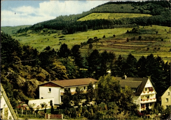 Postcard Eibelshausen Eschenburg in Hesse, Christian convalescent home Kunz-Jakobi