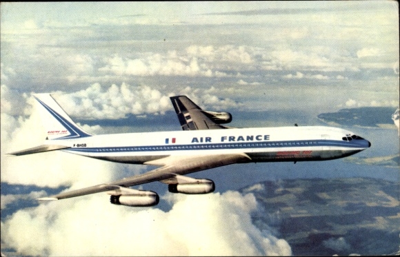 Samolot pasażerski KP French Air France, Boeing 707 Intercontinental