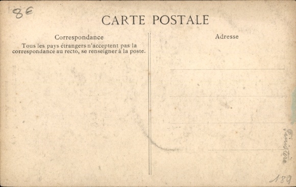 Postcard Huelgoat Finistère, Breton costumes
