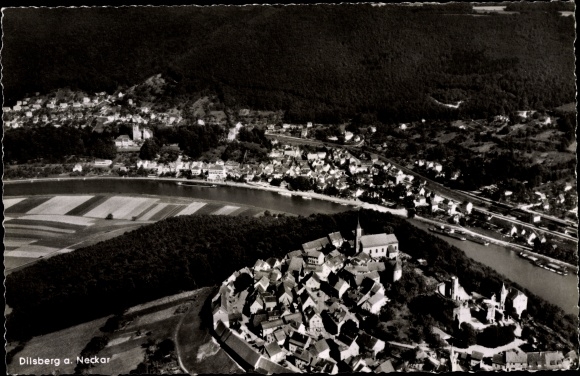 PC Dilsberg Neckargemünd am Neckar, aerial photo of the place