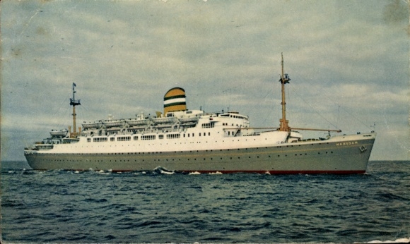 Picture steamship SS Maasdam, HAL
