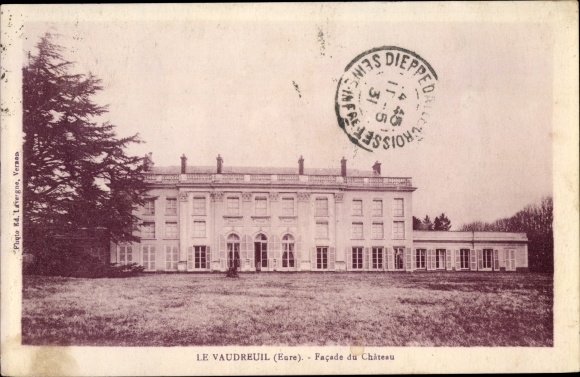 Postcard Le Vaudreuil Eure, The Castle