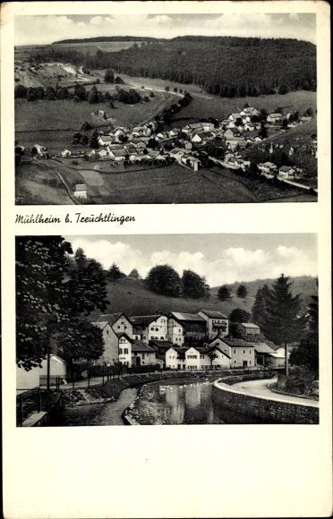 Ak Mühlheim Mörnsheim in Oberbayern, Ortsansichten