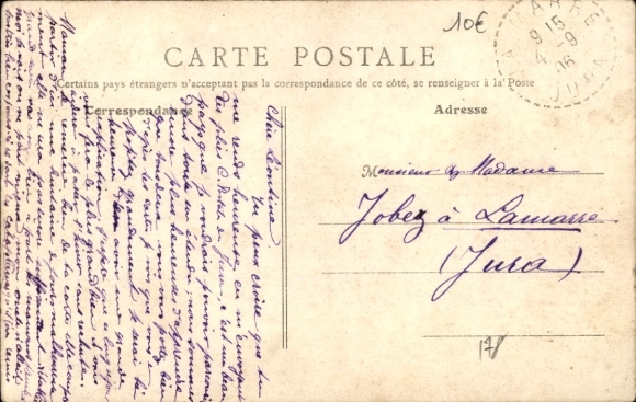 Postcard Achères Yvelines, Avenue de Conflans