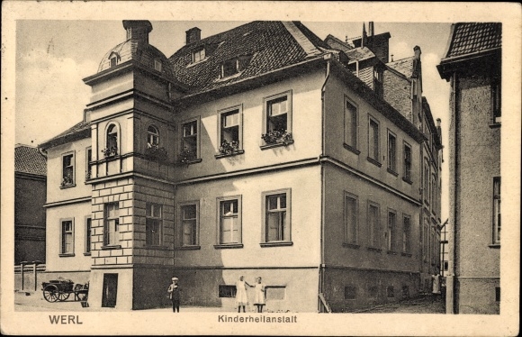 Ak Werl in Westfalen, kinderziekenhuis